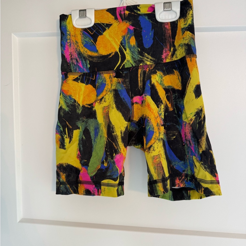 WunderTrain Colorful Abstract Print Shorts